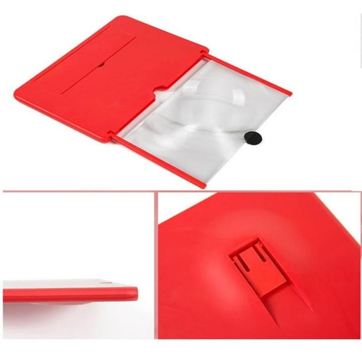 Ecran marire Imagine 3D, universal, 12 Inch, cu suport de telefon