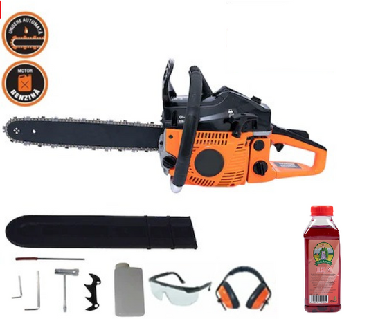 DRUJBA BENZINA GL 6200﻿ CU ACCESORII DE PROTECTIE INCLUSE