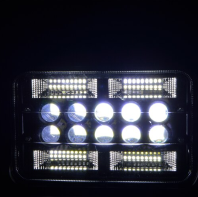 Proiector LED auto 192W cu 46 led uri