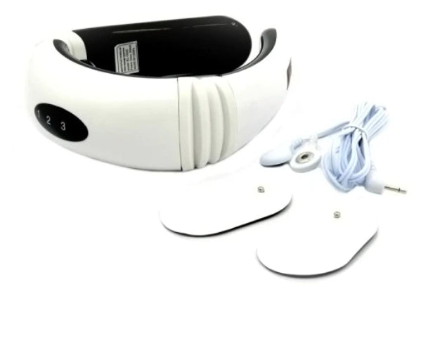 Aparat terapeutic pentru electrostimulare cervicala cu 2 electrozi