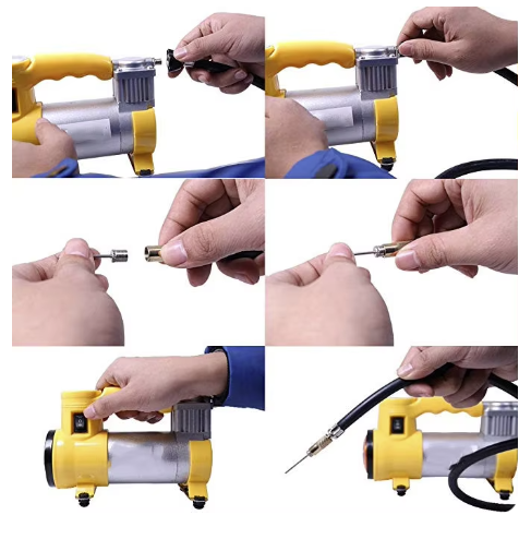 COMPRESOR AUTO PROFESIONAL CYCLONE,12 V, 35 L PE MINUT