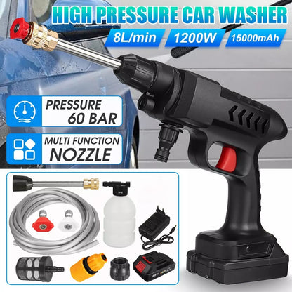 Aparat de spalat cu presiune mobil cu acumulator