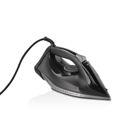 Fier de calcat Zilan talpa ceramica, Negru, Putere 2600W, calcare cu abur