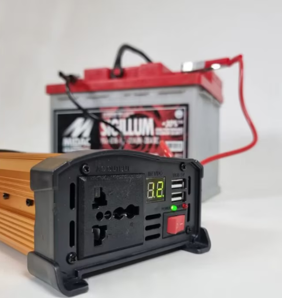 Invertor de tensiune auto KS300 putere 300W 12V 220V