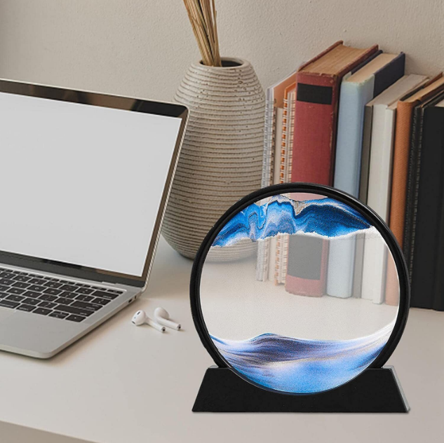 Clepsidra decorativa cu nisip miscator 25 cm