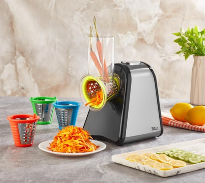 Razatoare si Feliator Zilan Fresh Putere 200W, 4 accesorii, Inox