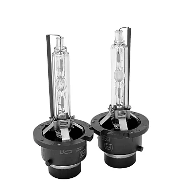 Set 2 becuri Xenon D4S White auto pentru far suport plastic 35W 4300K