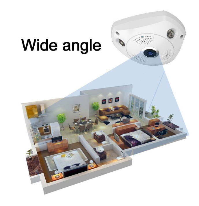 Camera supraveghere VR CAM 360 grade panoramica