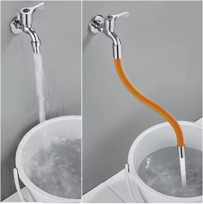 Set 2 x Prelungitor Flexibil Tip Furtun pentru Robinet 50 CM