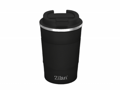 Cana de cafea Zilan ZLN9922 termos, capacitate 510ml, interior din inox, pereti dublii, negru