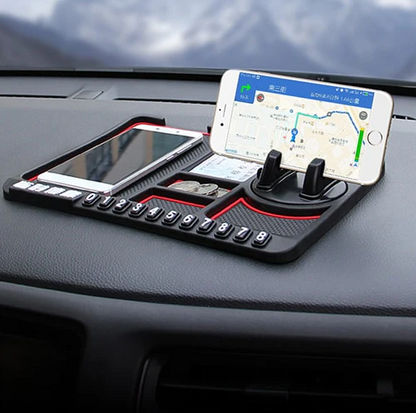 Suport Auto telefon cu Afisare Numar si Organizator pentru Bordul Masinii Accesoriul Perfect pentru Orice Sofer