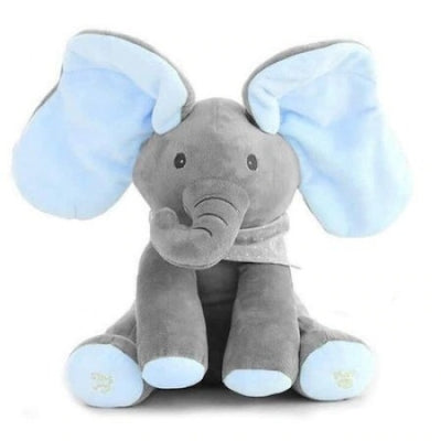 Elefant CUCUBAU interactiv din plus, Vorbeste, Canta si Flutura urechile