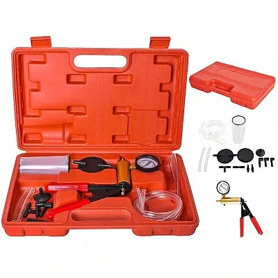 Pompa Tester Auto Presiune si Vacuum / Vid cu Adaptoare Trusa Diagnosticare Frane ABS EGR