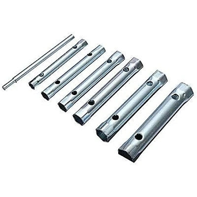 Set 10 Chei Tubulare Duble cu Tija 6-22 mm