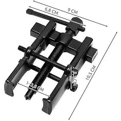 Presă extractor 38 x 65 mm rulmenți cu două brațe