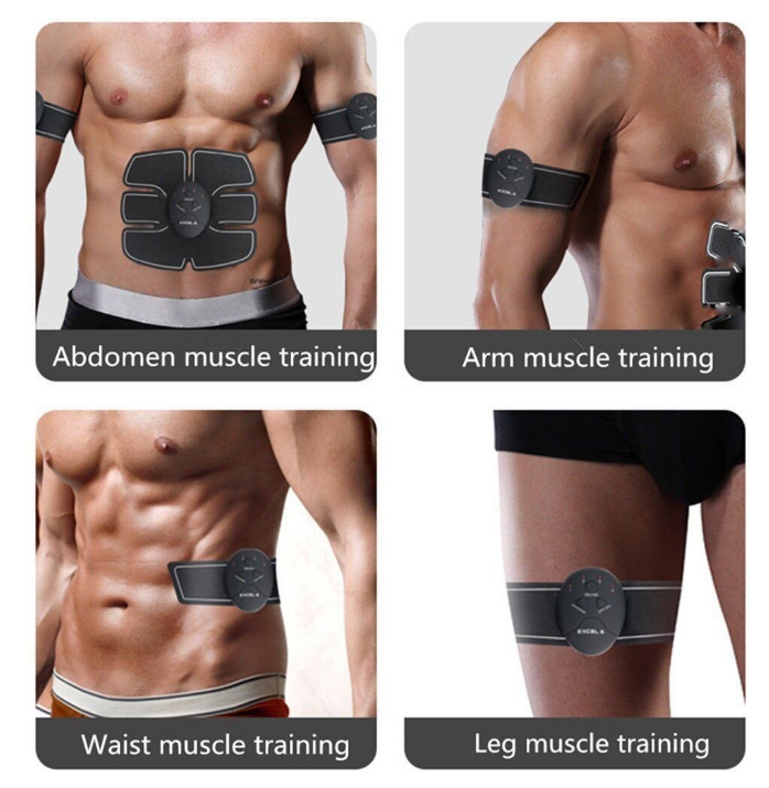 Aparat fitness cu electrostimulare corporala EMS -Smart Fitness