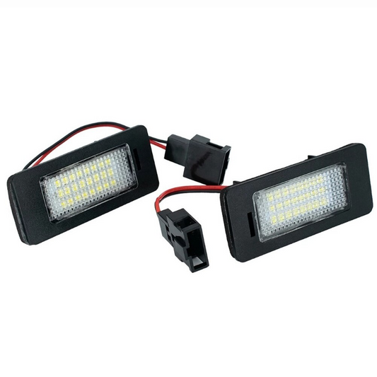 Set 2 Lampi iluminare numar Audi A7, Volkswagen  fara eroare bec ars
