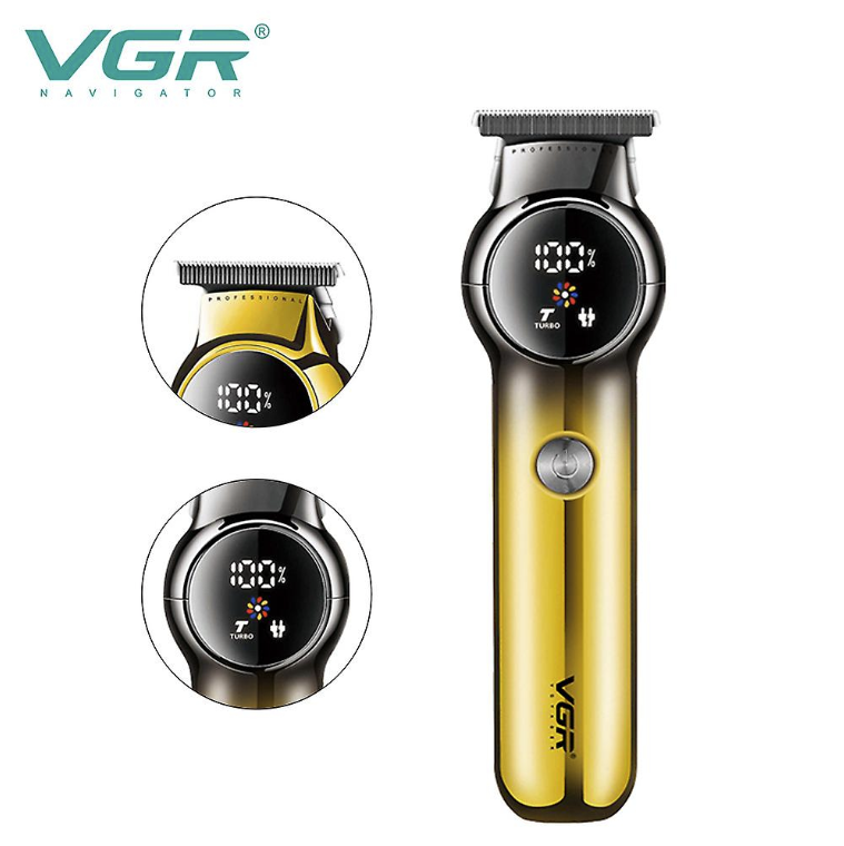 Masina de Tuns Pro VGR V-989 fara Fir Auriu cu Negru