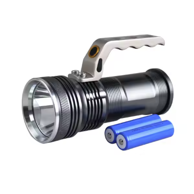 Lanterna pentru mana, incarcare la priza si auto, 20 W, 800 lumeni