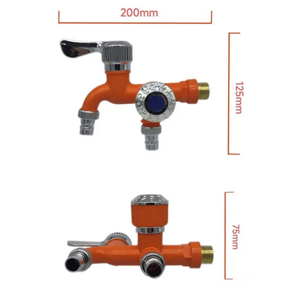 Robinet cu control dublu si Ieșiri duble