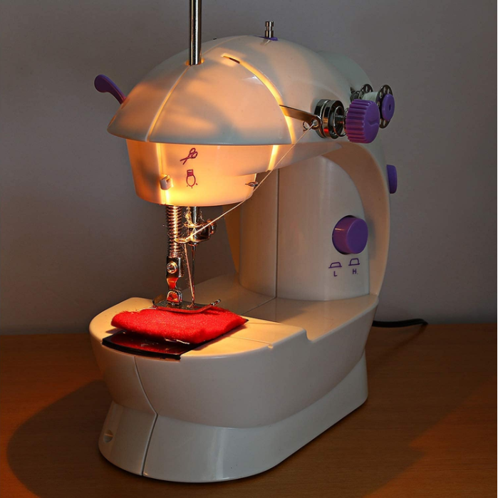Masina de cusut electrica cu pedala Mini Sewing Machine SM-202A