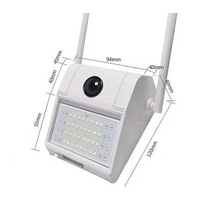 Mini Camera Wifi Lampa de perete Lumină LED HD 1080P ALBA