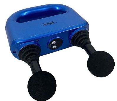 Aparat de masaj pentru relaxare Albastru cu acumulator 2200 mAh Q JM821