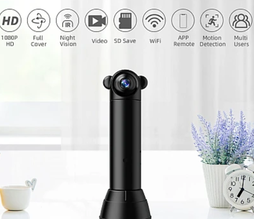 Mini camera supraveghere Andowl Q SX82 4K Wifi rotativa