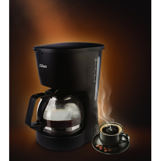 Filtru Cafea ZILAN ZLN-7887, Putere 600W, Capacitate cana 0.6 L, plita pentru pastrarea calda a cafelei