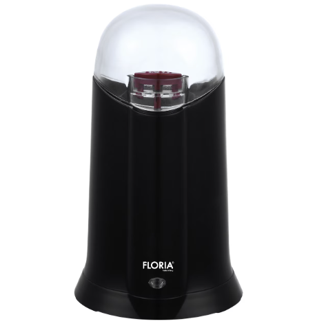 Rasnita Electrica Floria ZLN-3086, Putere 200W, Capacitate 60 gr, Cuva otel inoxidabil