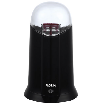 Rasnita Electrica Floria ZLN-3086, Putere 200W, Capacitate 60 gr, Cuva otel inoxidabil