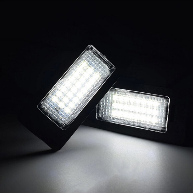 Set 2 Lampi iluminare numar Audi A7, Volkswagen  fara eroare bec ars