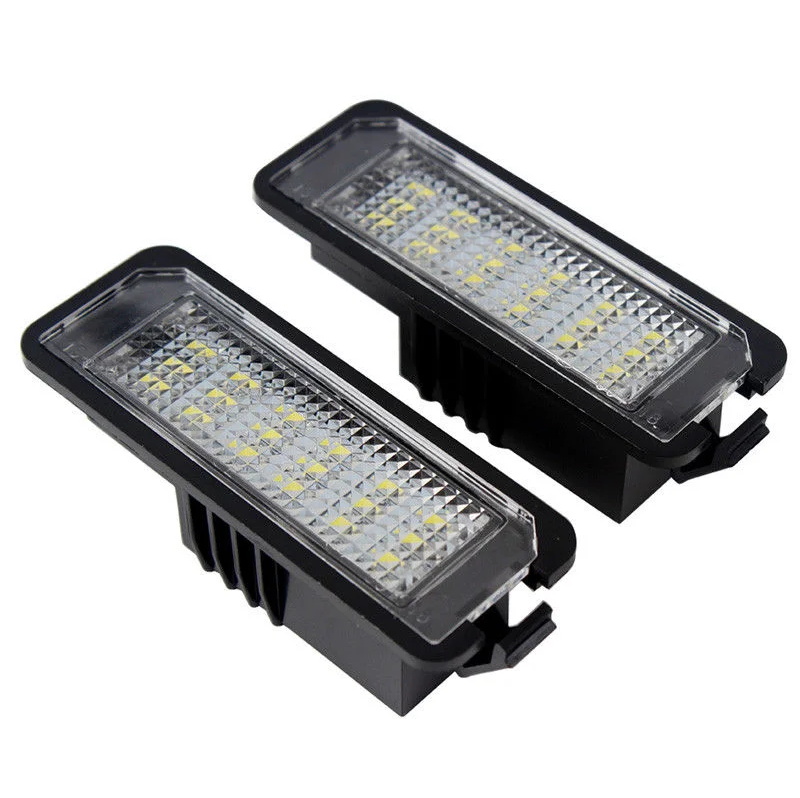Lampi numar LED VW Golf 4 5 6 7 Lupo Passat CC 2008-2012 Passat 4D Passat cc 09 New Beettle/Cabrio Polo/Derby Phaenton EOS cu Canbus