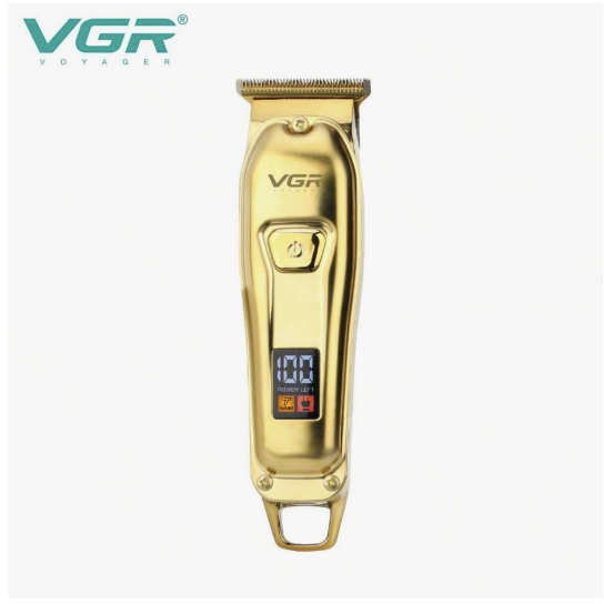 APARAT DE TUNS FARA FIR, VGR V-965 Lama T de Precizie, LED, Turbo, USB-C, 120 min Autonomie – Auriu