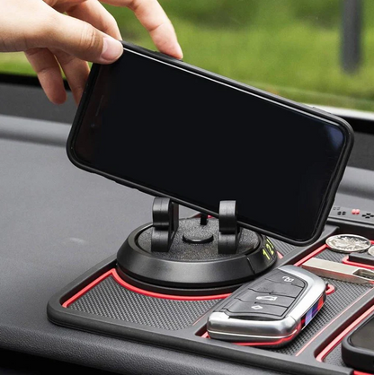 Suport Auto telefon cu Afisare Numar si Organizator pentru Bordul Masinii Accesoriul Perfect pentru Orice Sofer