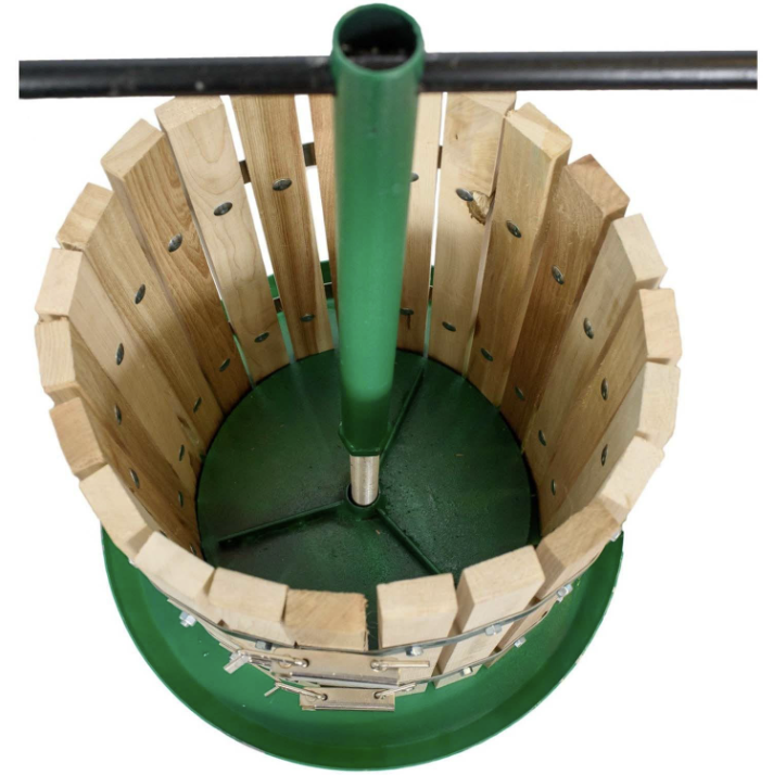Teasc / presa din lemn pentru zdrobit struguri fructe 40 L Lider Premium MX954