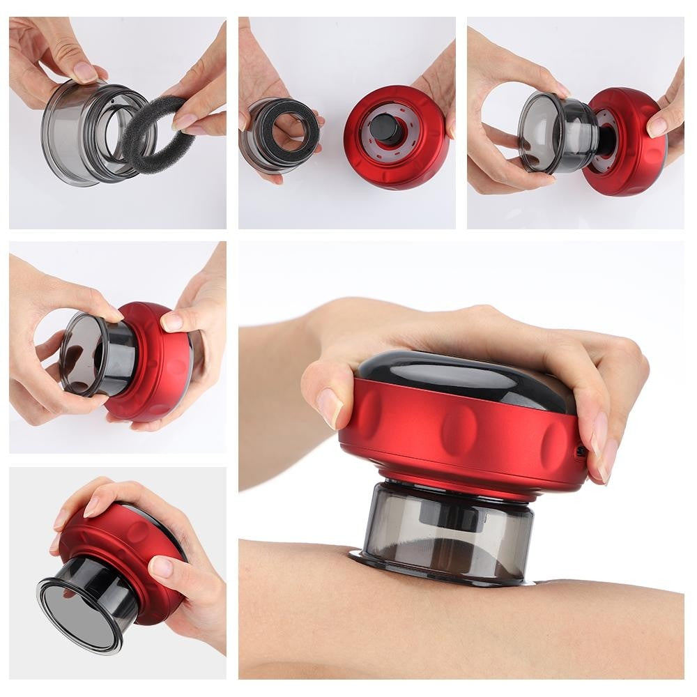 Aparat 3in1 Masaj Body Cupping, Tonifiere, Scraping Massager/Gua Sha, Indepartare celulita, Slabire