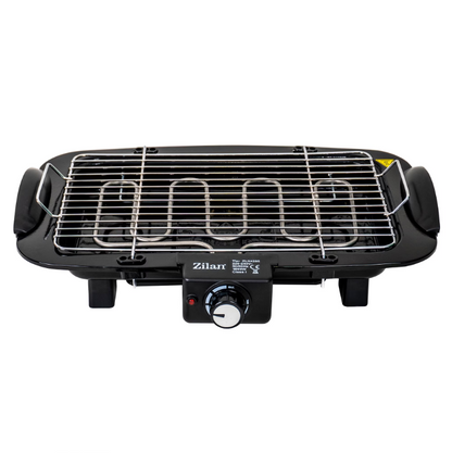 Gratar electric Zilan ZLN4285 Negru, putere 1800W, termostat ajustabil