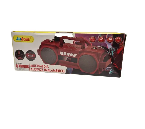 Boxa Cu Statie Activa cu 2 Difuzoare de 10 Inch Bluetooth Cititor Stick USB