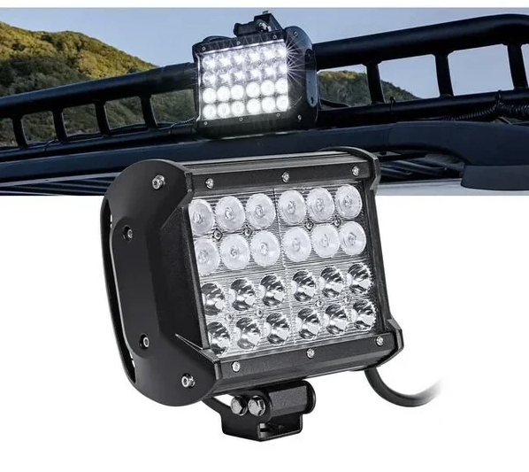 Proiector LED rectangular 24LED 167 mm - 72W