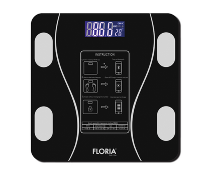 Cantar corporal Zilan ZLN din sticla securizata, capacitate 3-180kg, Aplicatie OKOK, Display LCD