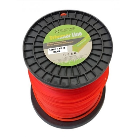 Fir motocoasa rola 300 m 3.5 mm Crafttec MX661