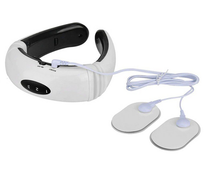 Aparat terapeutic pentru electrostimulare cervicala cu 2 electrozi