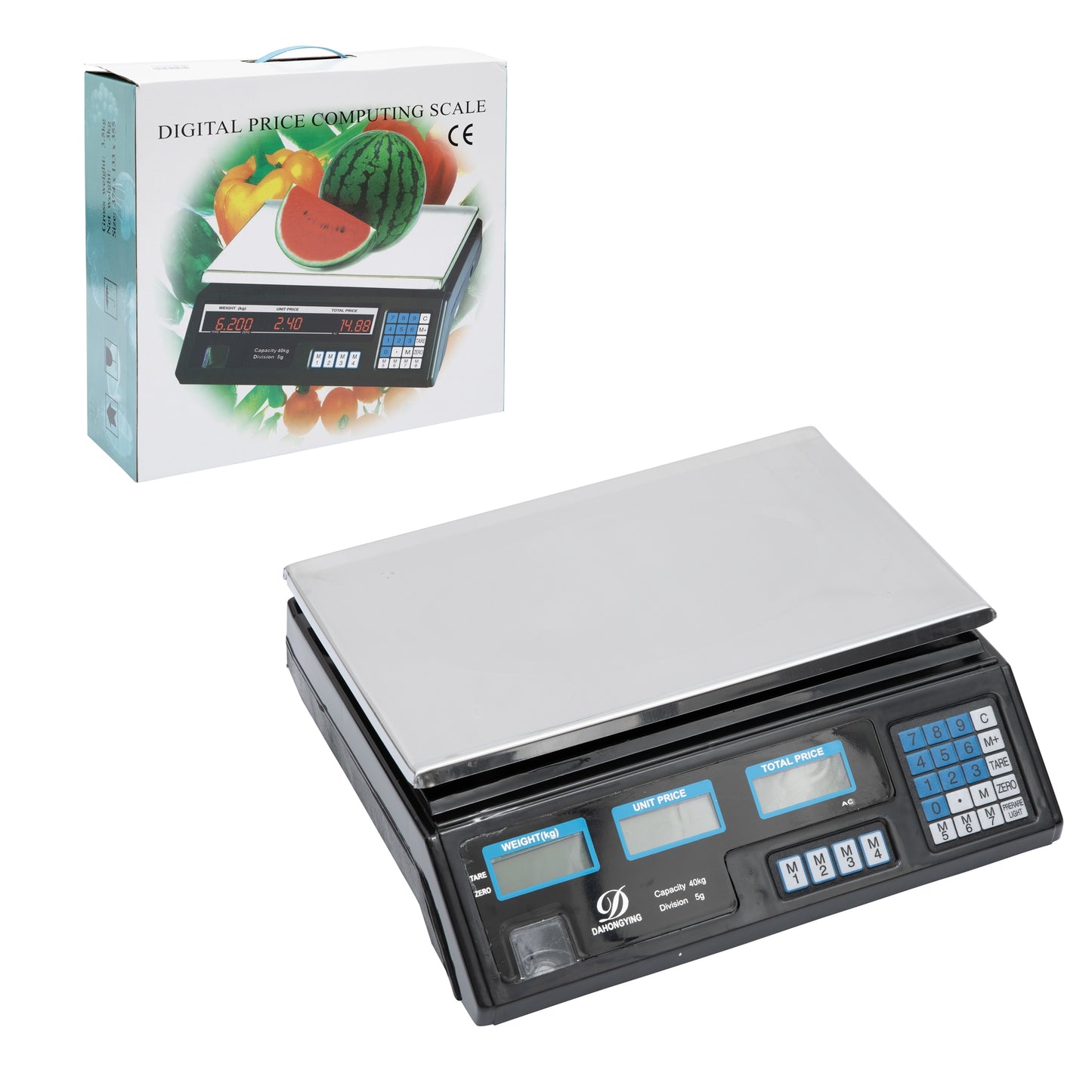 Cantar electronic 40Kg afisaj dublu