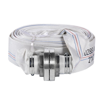 Furtunul de pompier 2'' 20 m, 8 bari, alb, cu cuple MX452
