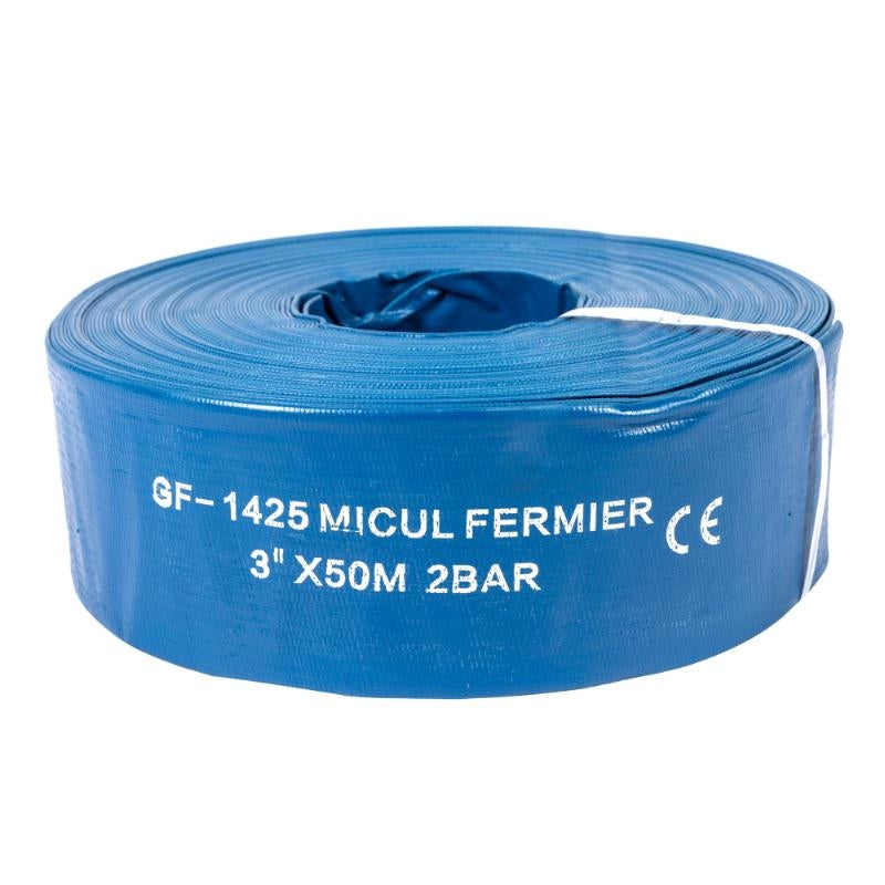 Furtun apa refulare Flat PVC 3'' 50 M