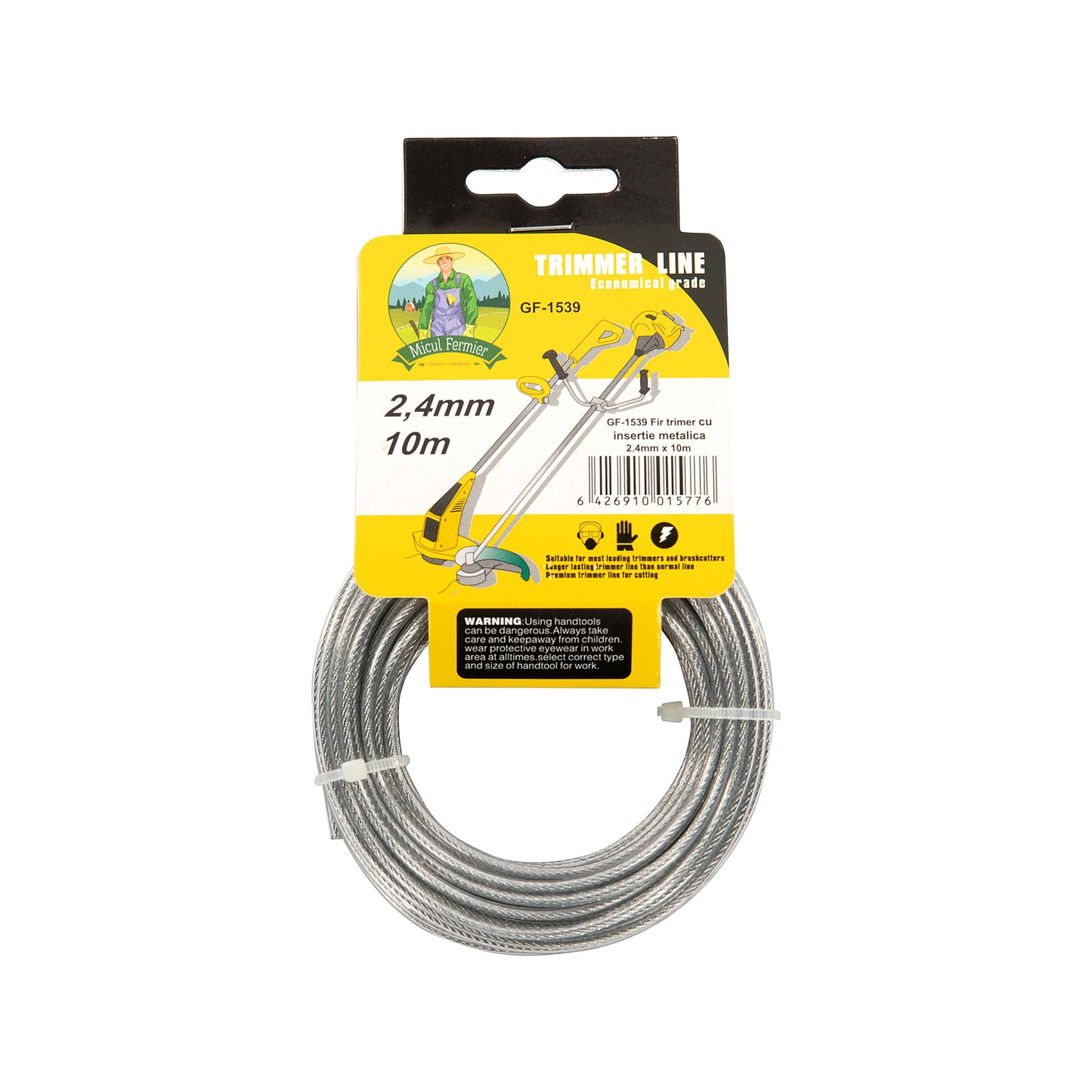 Fir trimer/MTC cu insertie metal 10M 2.4mm