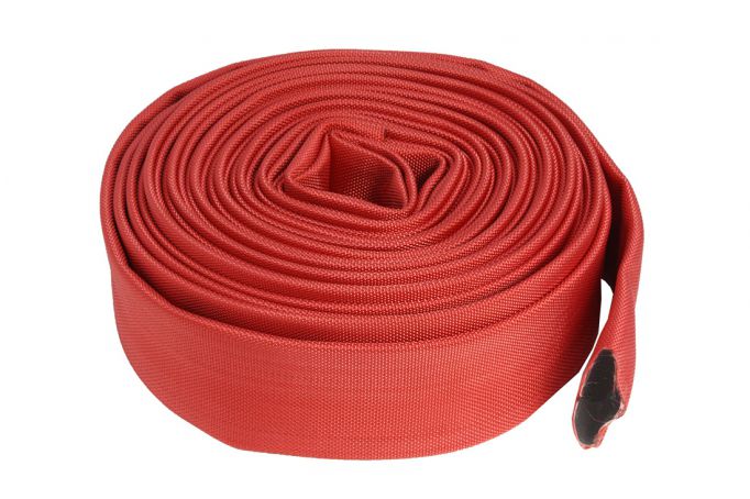 Furtun pompier 2" 20m 16bar fara capete ROSU