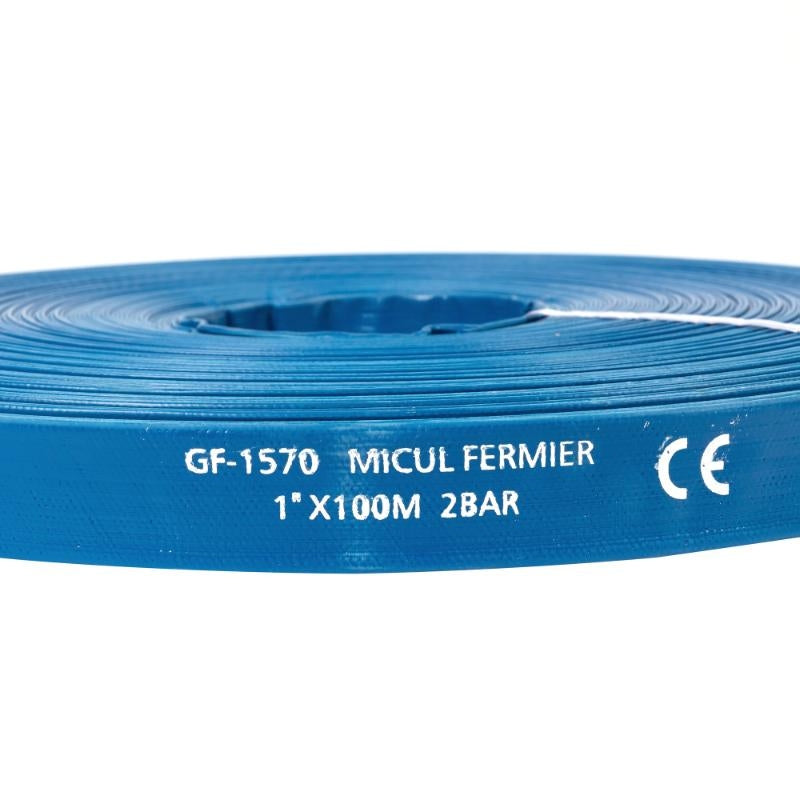 Furtun apa refulare Flat PVC 1'' 100m
