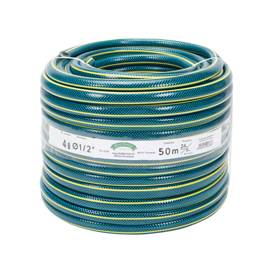 Furtun Bluebos Plus 1/2" 50m 4 straturi clasa 3 rezistenta